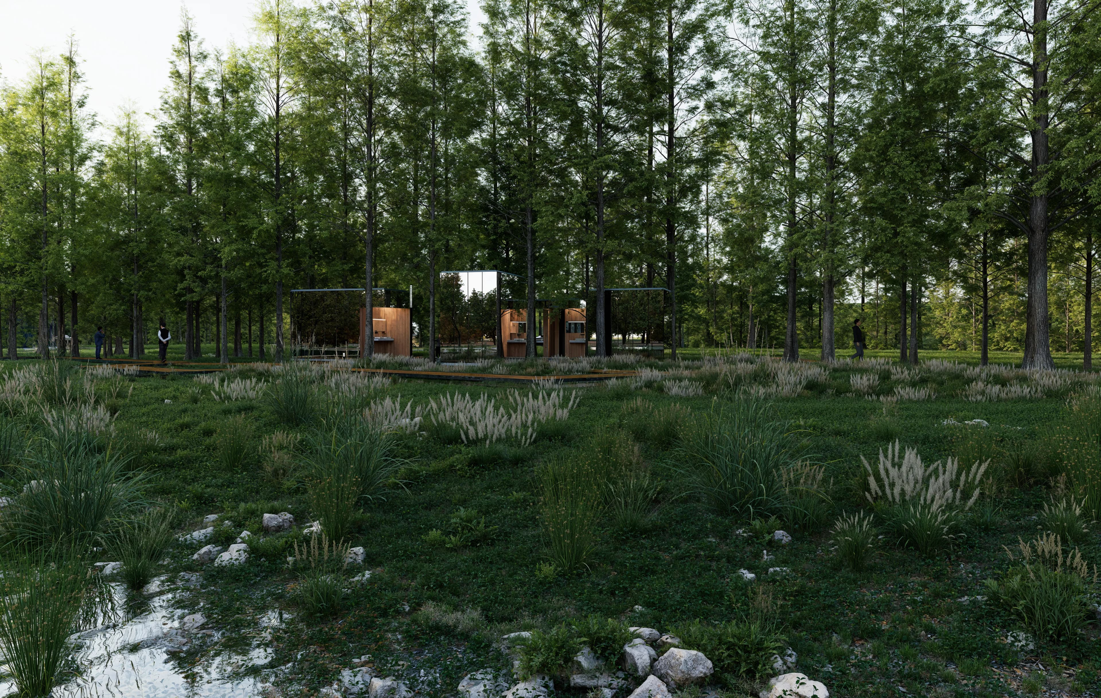 Mirror Grove Restroom — exterior